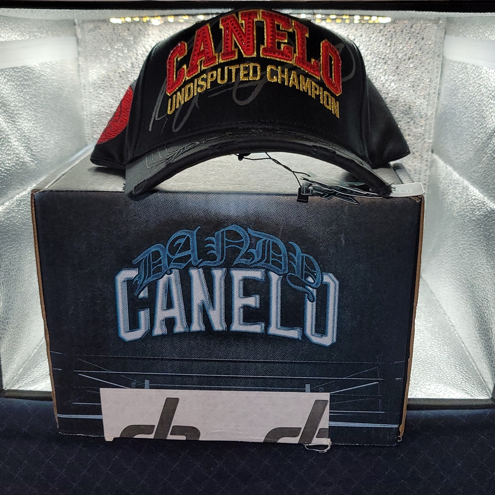 Canelo Undisputed Champion Black Cap View 4